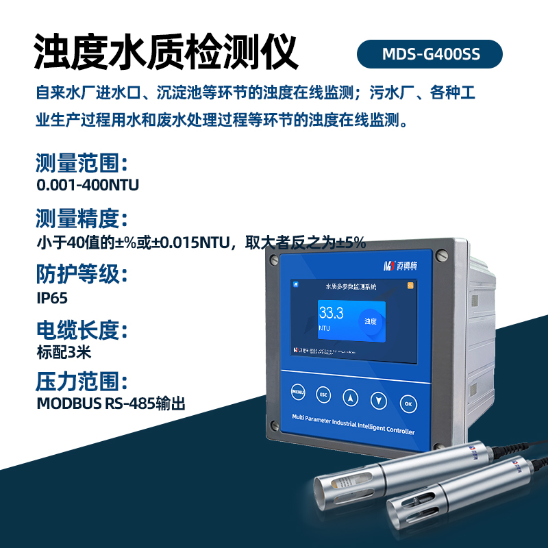 超濾裝置出水處理濁度檢測(cè)