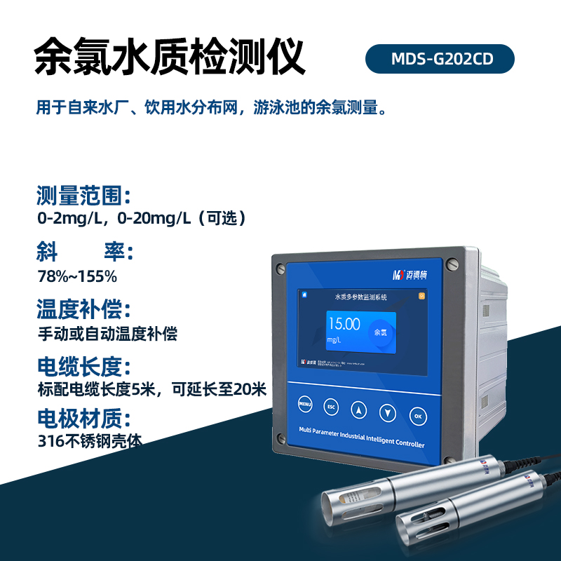 余氯電極清潔方法